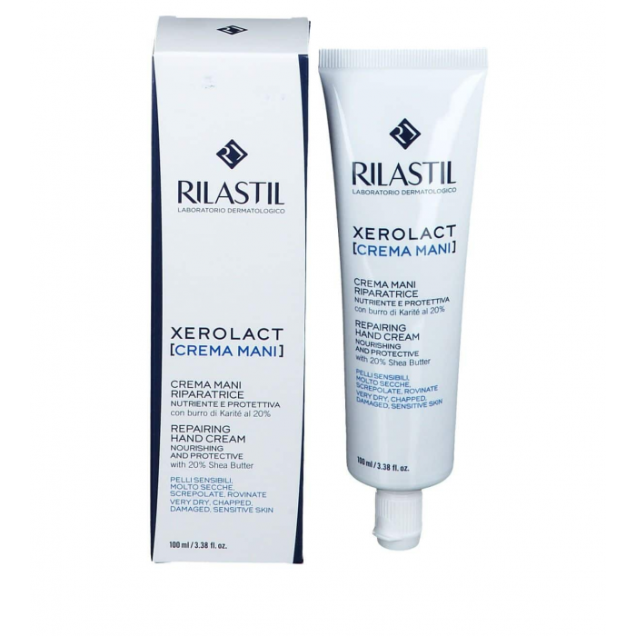 Rilastil Xerolact Crema Mani Idratante e Protettiva Nuova Formula 100 ml