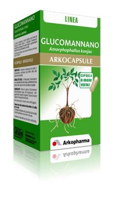 Arkopharma Arkocapsule Glucomannano Bio Integratore per il controllo del peso 45 Capsule