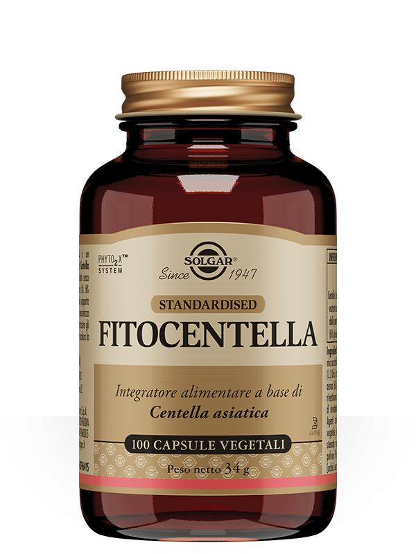 Solgar Fitocentella Integratore per il Microcircolo 100 capsule vegetali