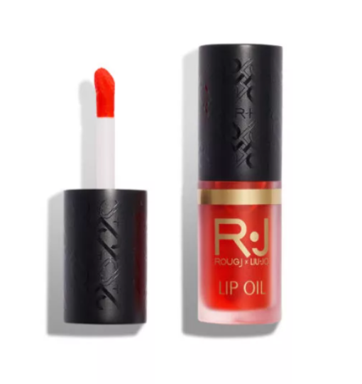 Rougj Lip Oil Stile Armonia dei Colori Primavera Tinta Labbra Colore Arancio