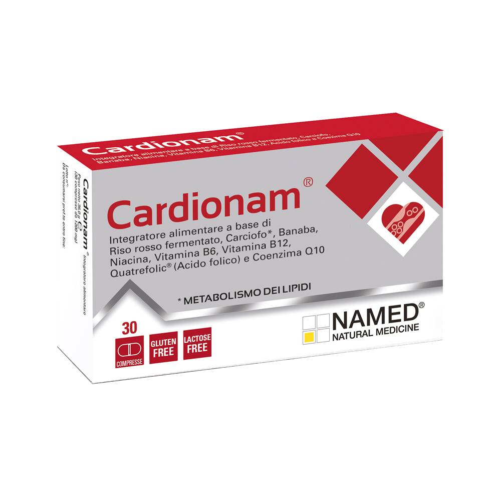 Named Cardionam Integratore per il Colesterolo 30 compresse