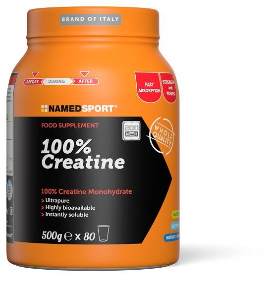 Named Sport 100% Creatine Integratore per Sportivi 500 g