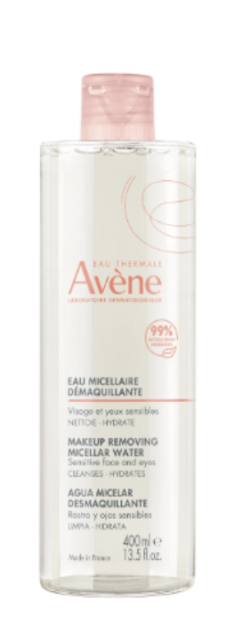 Avène Eau Thermale Les Essentiels Acqua Micellare Detergente e Struccante Pelle Sensibile 400 ml