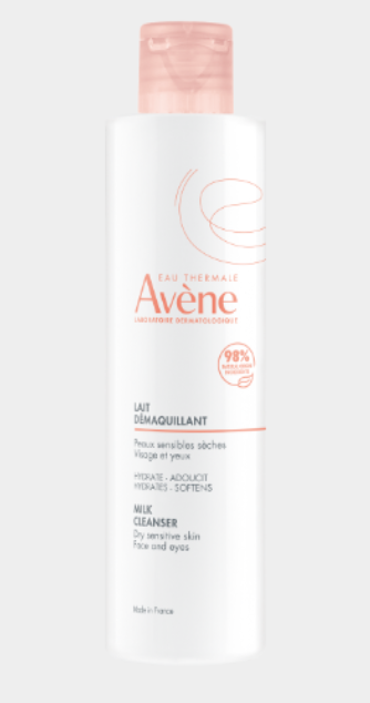 Avène Eau Thermale Les Essentiels Latte Detergente Delicato per Pelle Sensibile Secca 200 ml