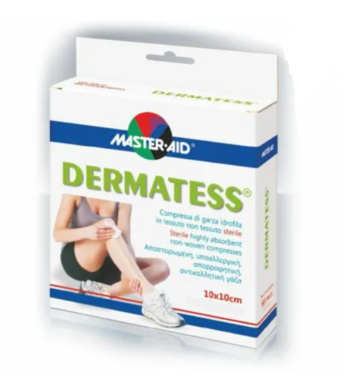 MasterAid Dermatess Garza Sterile TNT 25 pezzi 10 x 10 cm - Misura: 10x10 cm