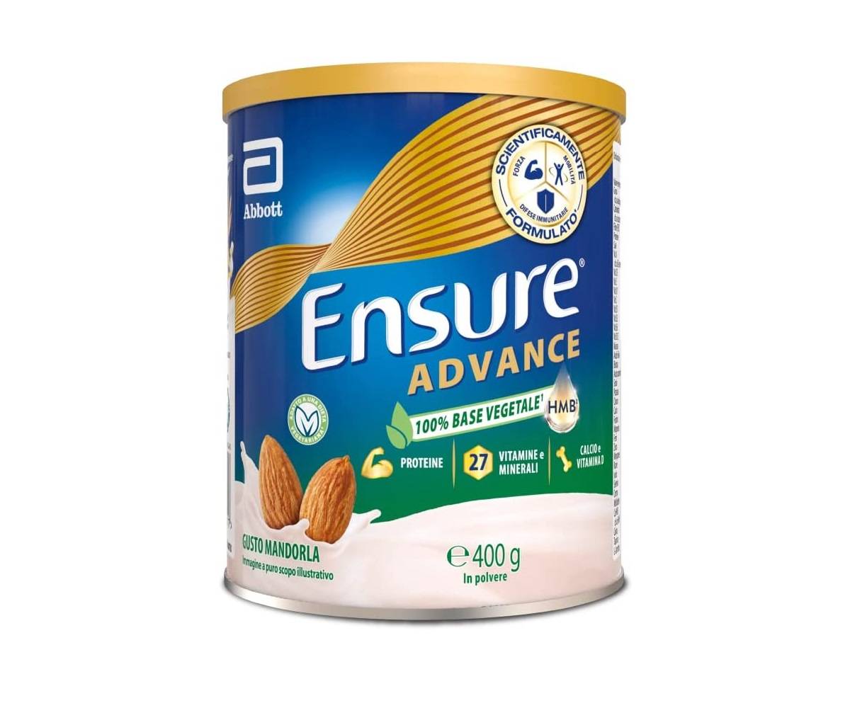 Ensure Advance 100% Base Vegetale Alimenti a Fini Medici Speciali 400 g