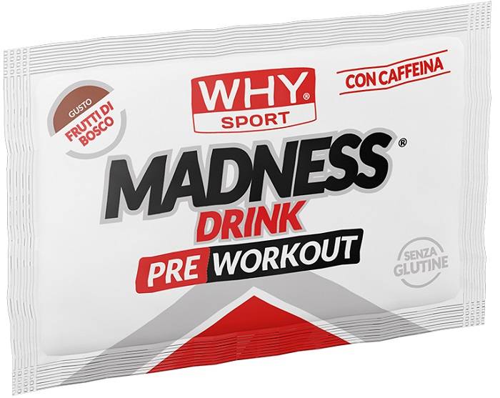 Whysport Madness Drink Integratore Energizzante Pre - Workout 1 Bustina