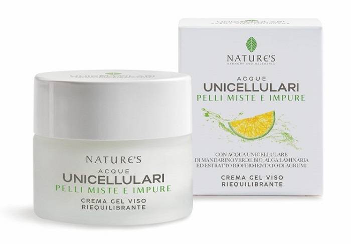 Nature's Acque Unicellulari Crema Gel Viso Riequilibrante 50 ml