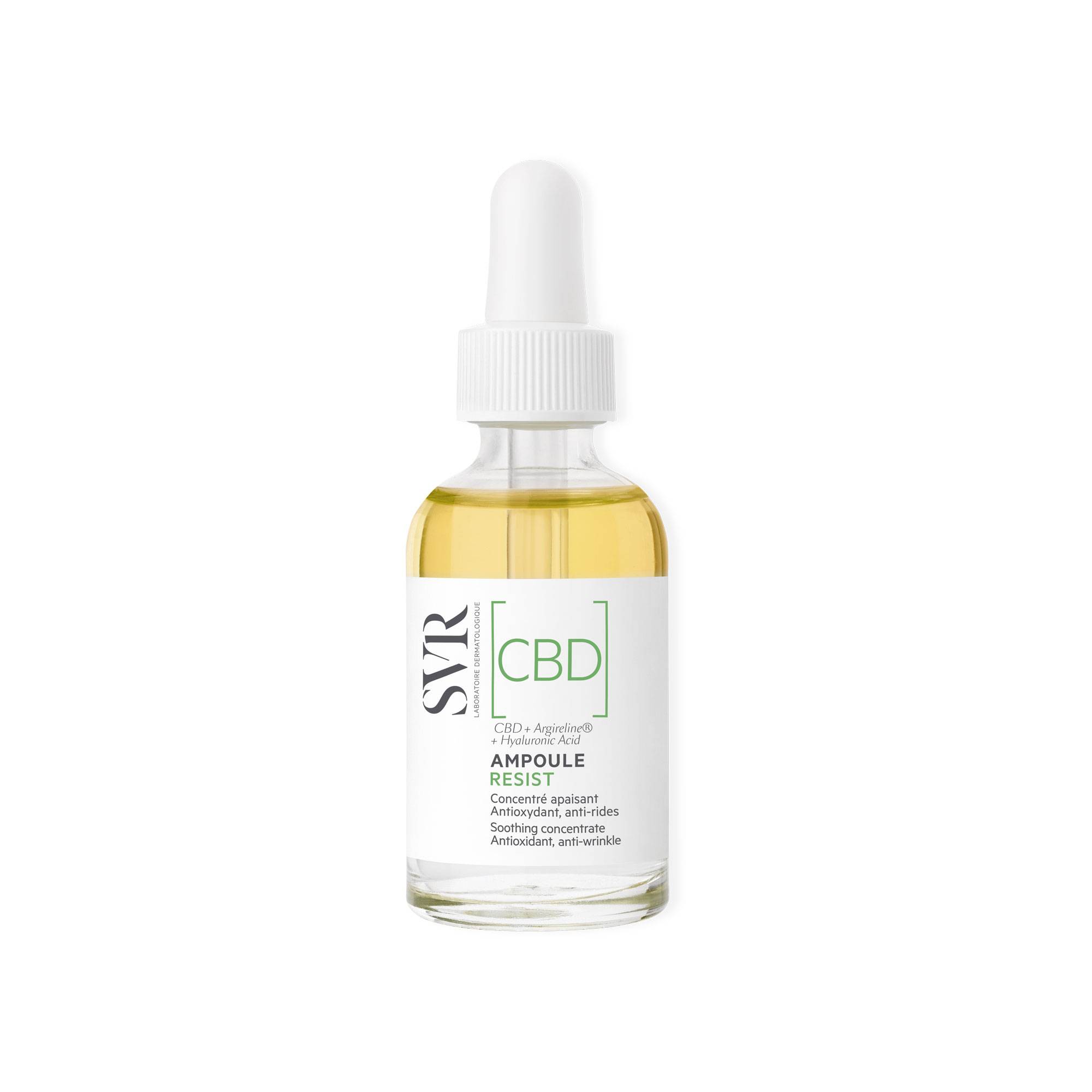 SVR Ampoule Resist CBD Siero Viso Antiossidante e Anti - Age 30 ml