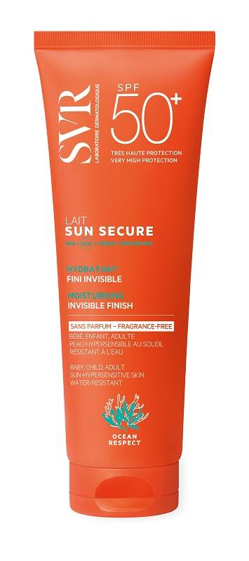SVR Sun Secure Lait SPF50+ Fragrance Free Protezione Solare Viso e Corpo 250 ml