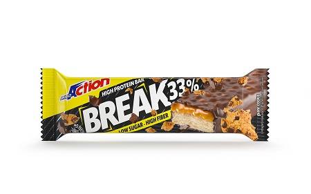 ProAction Break 33% Barretta Proteica Gusto Cookie 50 g
