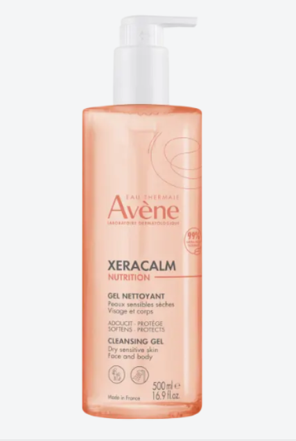Avène Xeracalm Nutrition Gel Detergente per Pelle Secca e Sensibile 500 ml
