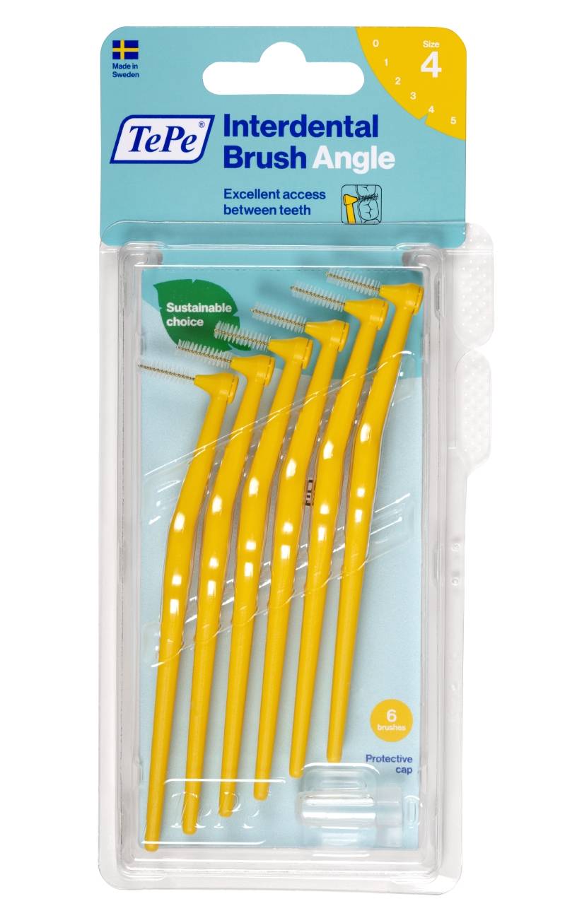 TePe Angle Scovolino Giallo 0.7 mm 6 pezzi