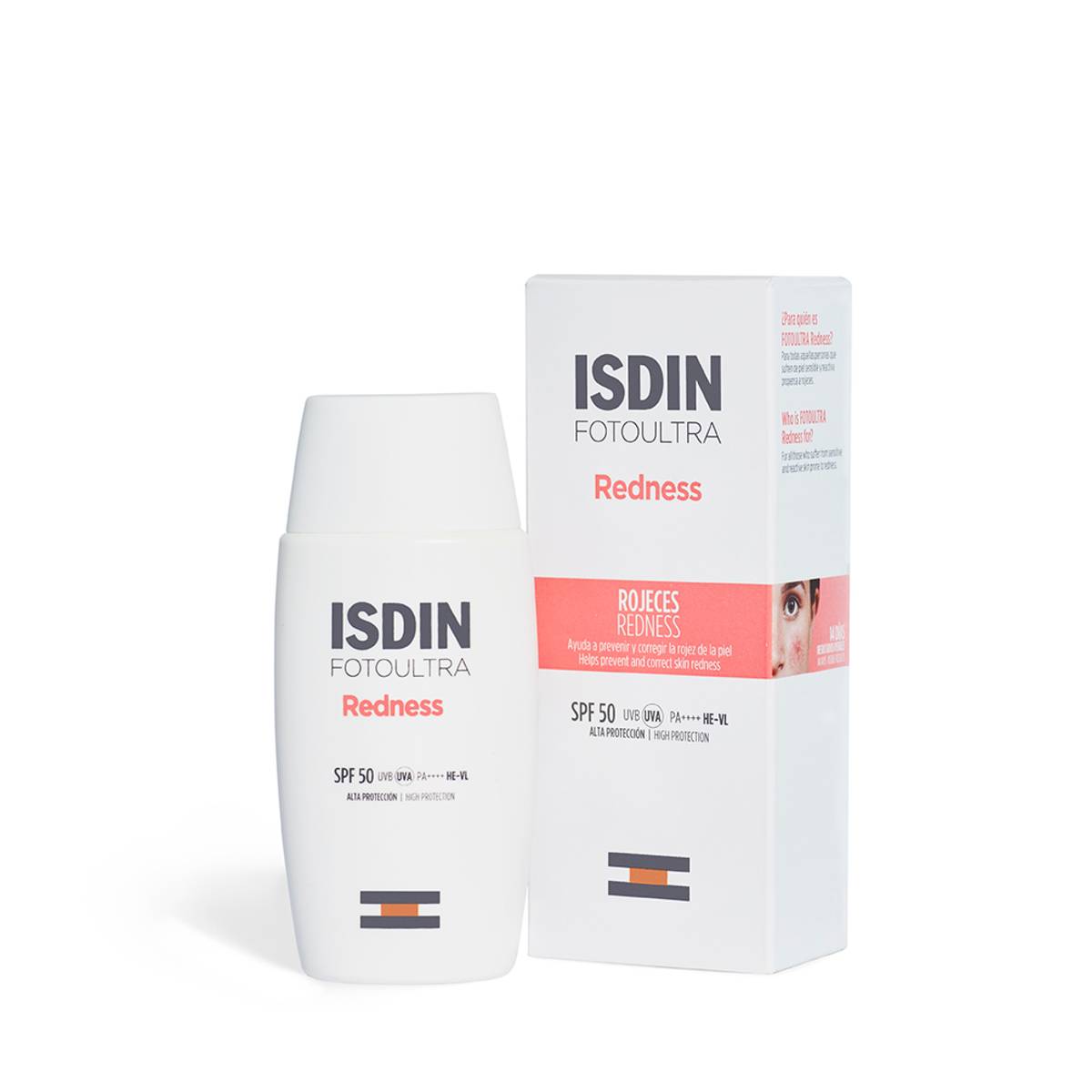 Isdin Foto Ultra Redness SPF 50 Crema Solare Viso Protezione Rossore 50 ml