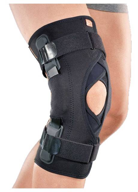 Genufit Ginocchiera apribile con stabilizzatore rotuleo con asta articolata XL