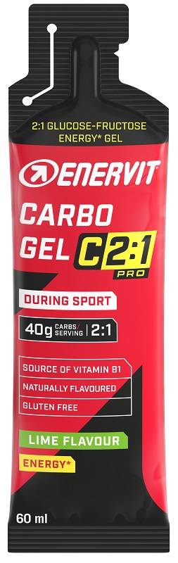Enervit C2:1 Pro Carbo Gel Energetico Gusto Lime 60 ml