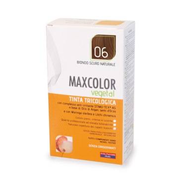 MaxColor Vegetal Tinta per Capelli 06 Biondo Scuro Naturale