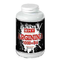 Whysport Arginina+ B6 Integratore di Aminoacidi per Sportivi 1000 100 compresse