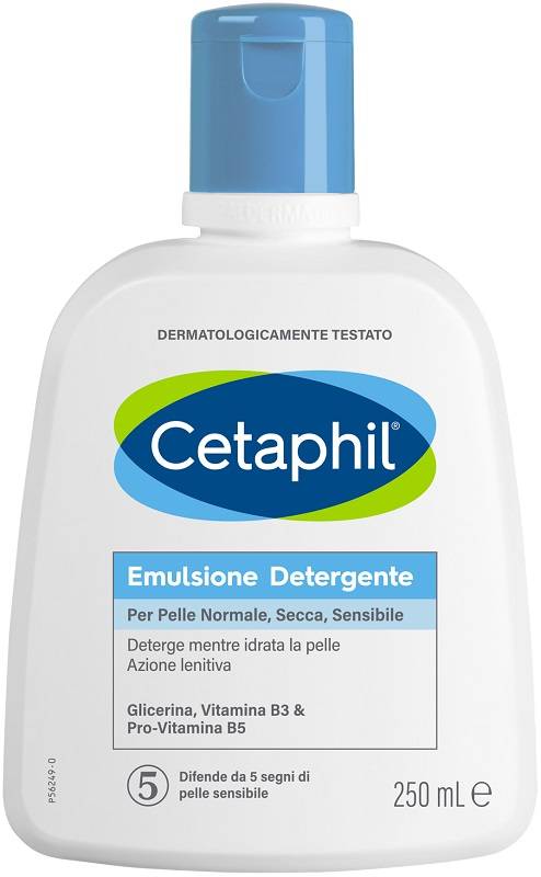 Cetaphil Emulsione Detergente per Pelle Normale Secca e Sensibile 250 ml