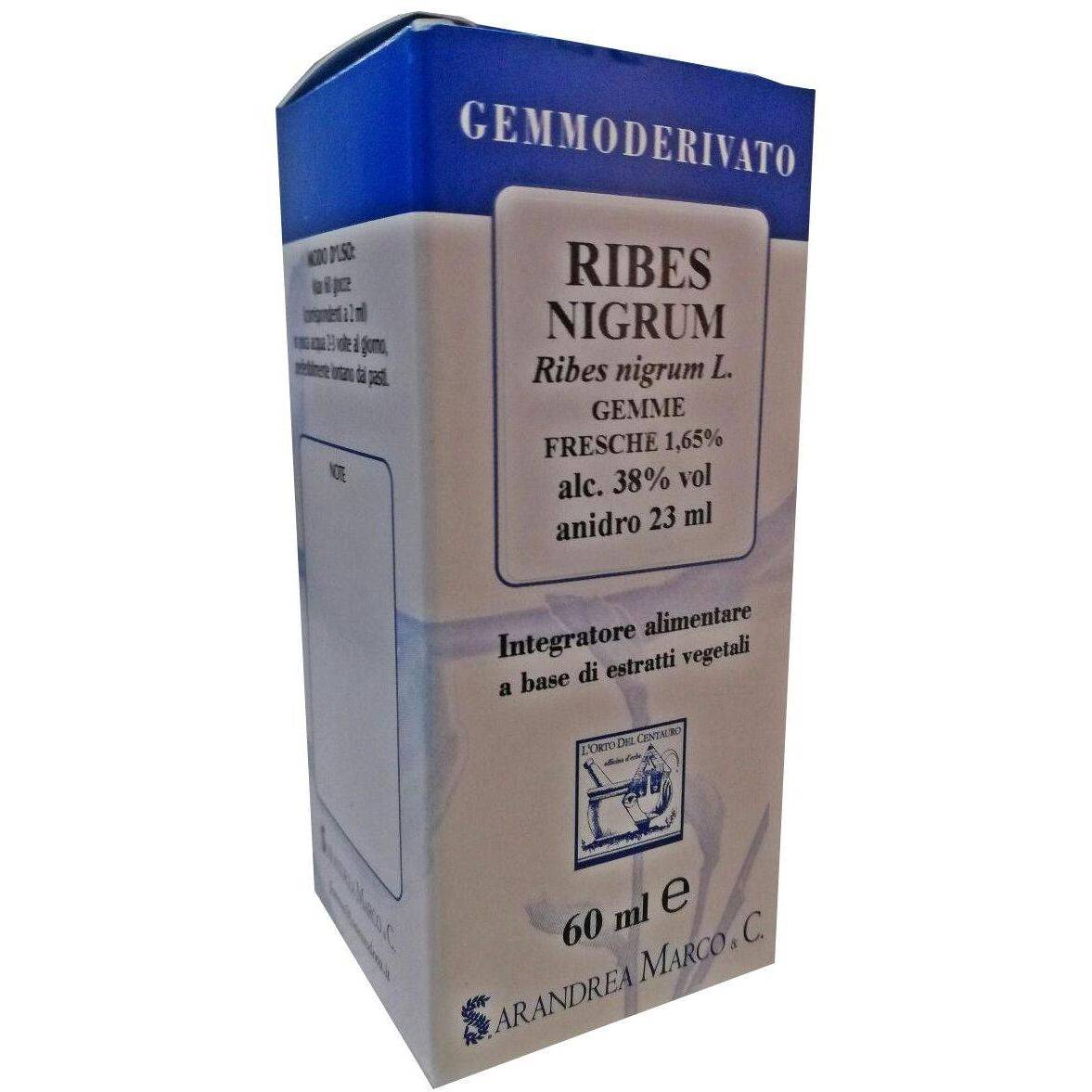 Sarandrea Marco Gemmoderivato Ribes Nigrum Macerato Glicerico 60 ml