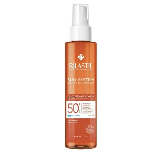 Rilastil Sun System Olio Dermatologico Corpo SPF50+ 200 ml