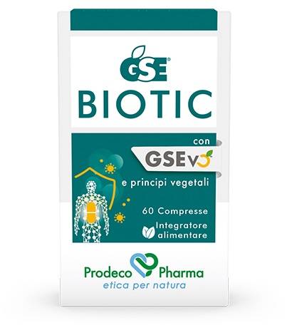 Prodeco Pharma GSE Biotic Integratore per l'equilibrio microbico 60 compresse