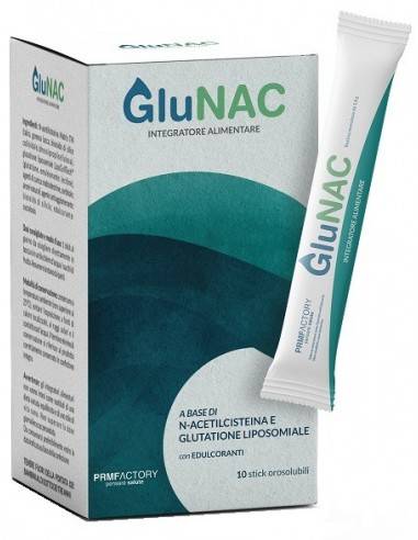 GluNac Integratore Antiossidante 10 stick orosolubili