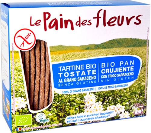 Le Pain de Fleurs Tartine Tostate Biologiche al Grano Saraceno