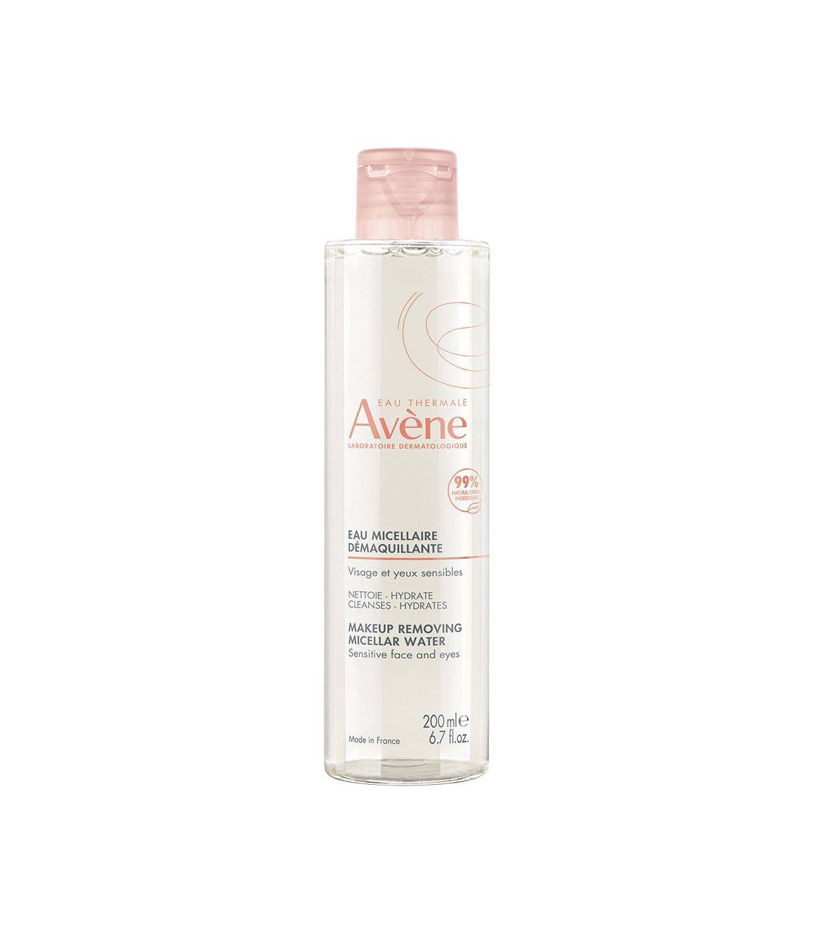Avène Eau Thermale Les Essentiels Acqua Micellare Detergente e Struccante Pelle Sensibile 200 ml