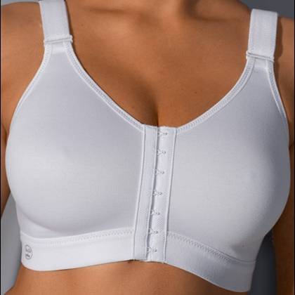 Anita Active 5523 Reggiseno Con Apertura Frontale Bianco EU90 Cup C