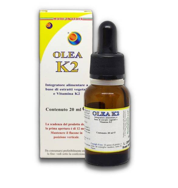 Herboplanet Olea K2 Gocce Integratore per le Ossa 20 ml