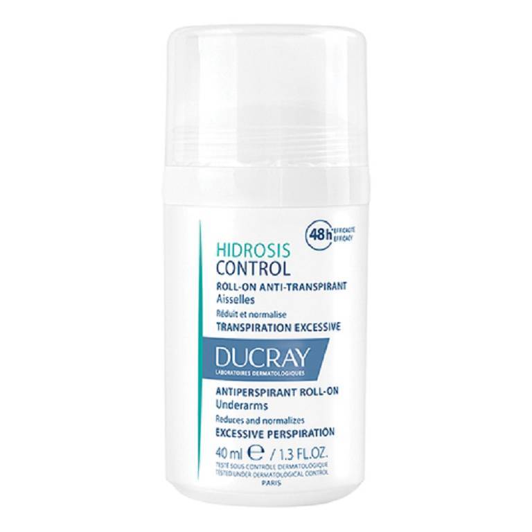 Ducray Hidrosis Control Roll - On Deodorante Anti - traspirante per Ascelle 40 ml