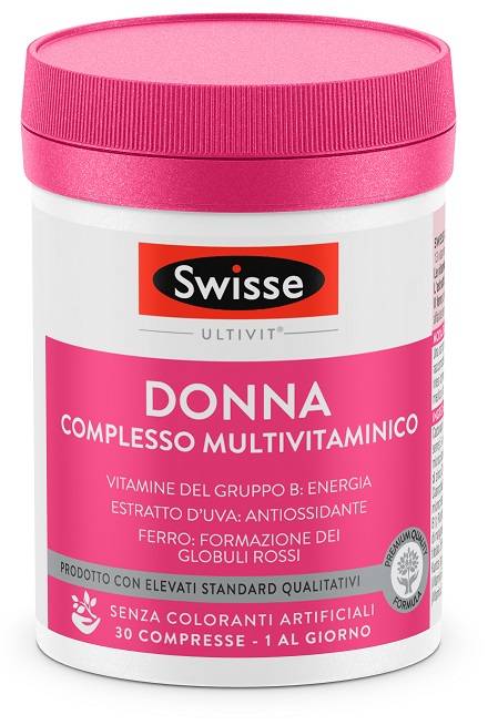 Swisse Multivitaminico Donna Integratore Vitaminico 30 compresse