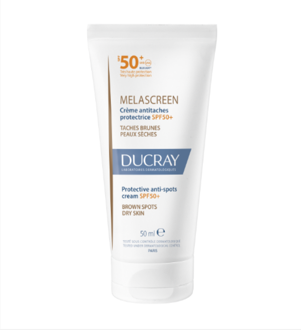Ducray Melascreen Crema Viso Anti - Macchie Protettiva SPF50+ 50 ml