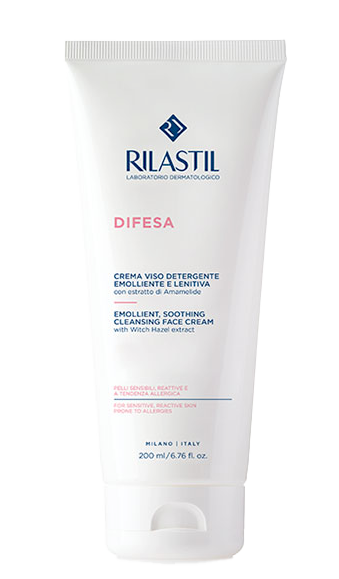 Rilastil Difesa Crema Viso Detergente Emolliente e Lenitiva 200 ml