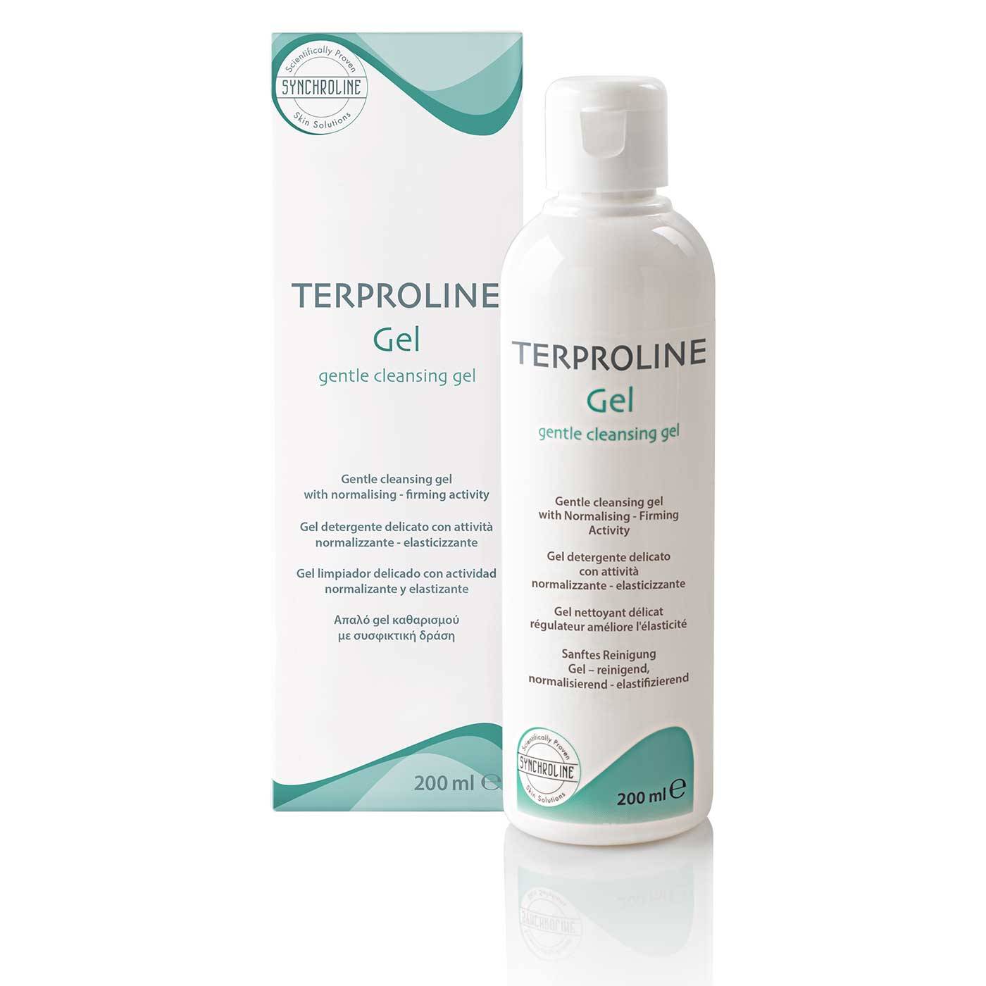 Synchroline Terproline Gel Gentle Cleasing Gel Detergente Delicato Viso e Corpo 200 ml