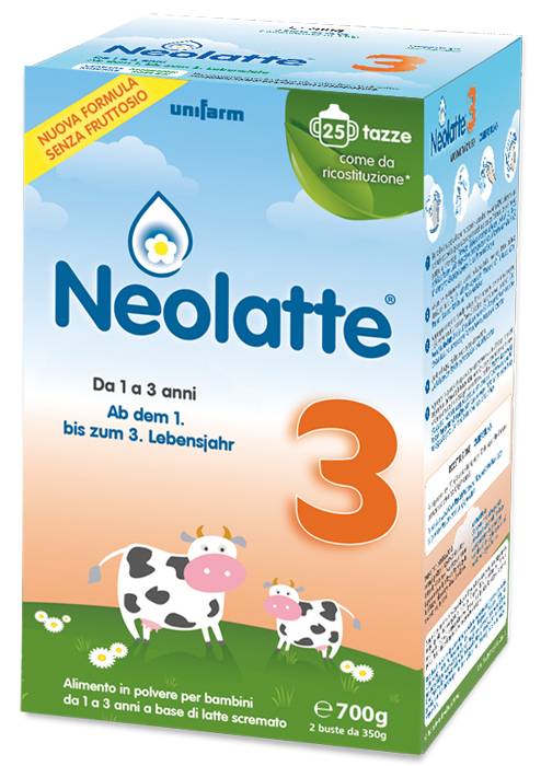 Neolatte 3 Latte in Polvere di Proseguimento Biologico 2 buste da 350 g