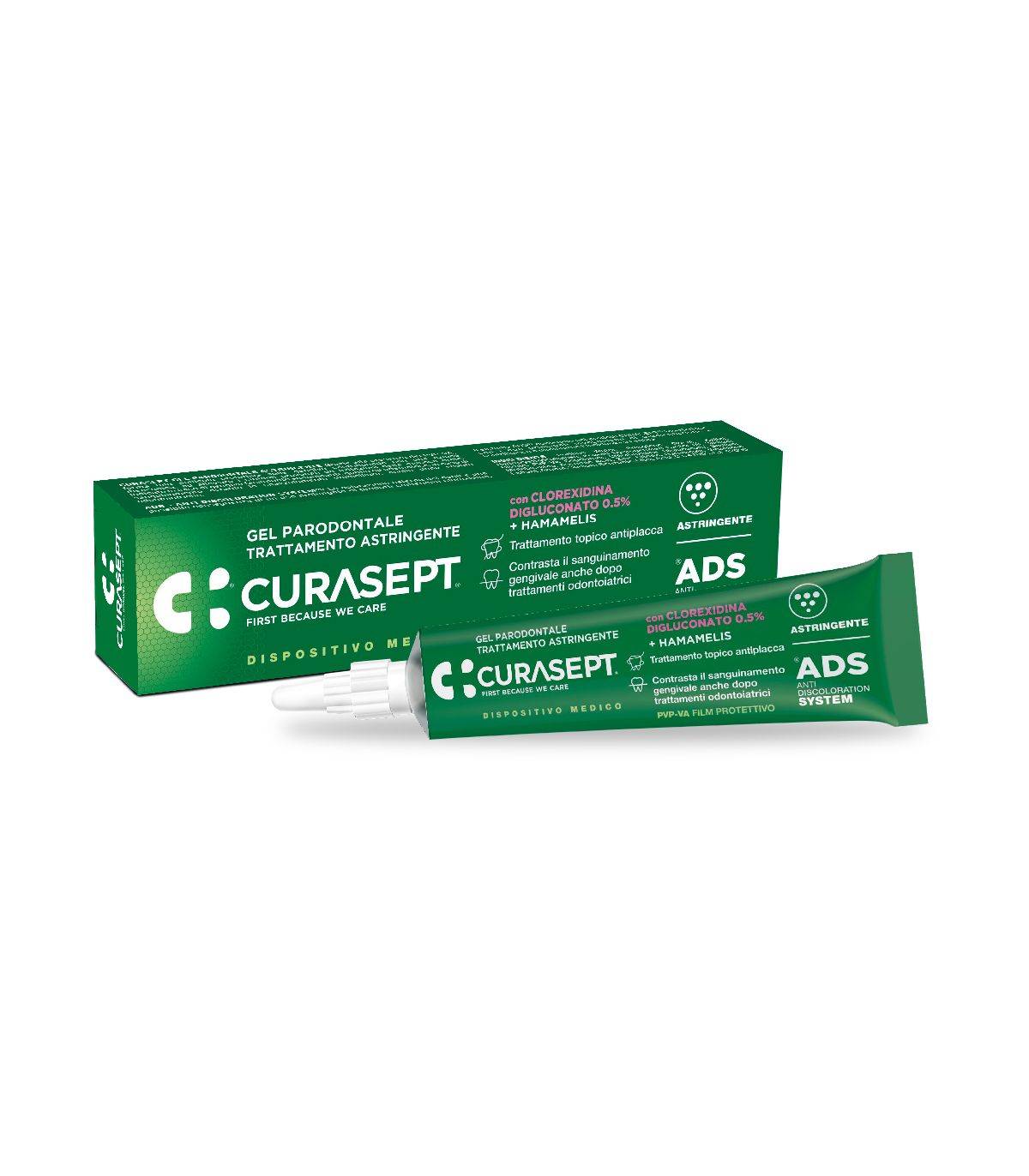 Curasept Gel Parodontale ADS DNA Trattamento Astringente Anti - Placca 30 ml