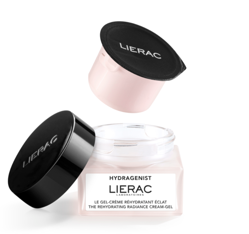 Lierac Hydragenist Il Gel Crema Reidratante Illuminante Viso Ricarica 50 ml