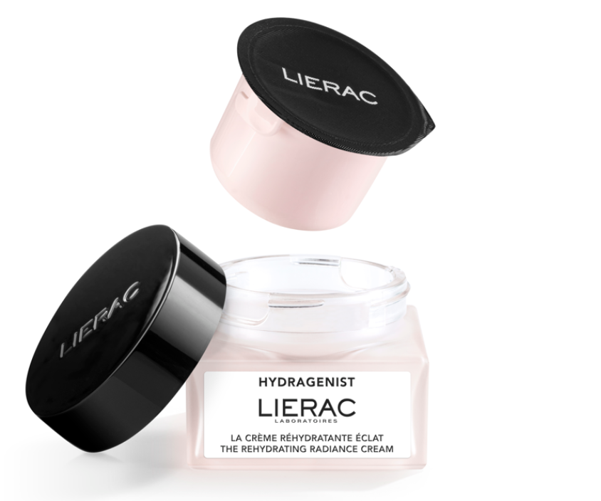 Lierac Hydragenist La Crema Reidratate Illuminante Viso Ricarica 50 ml