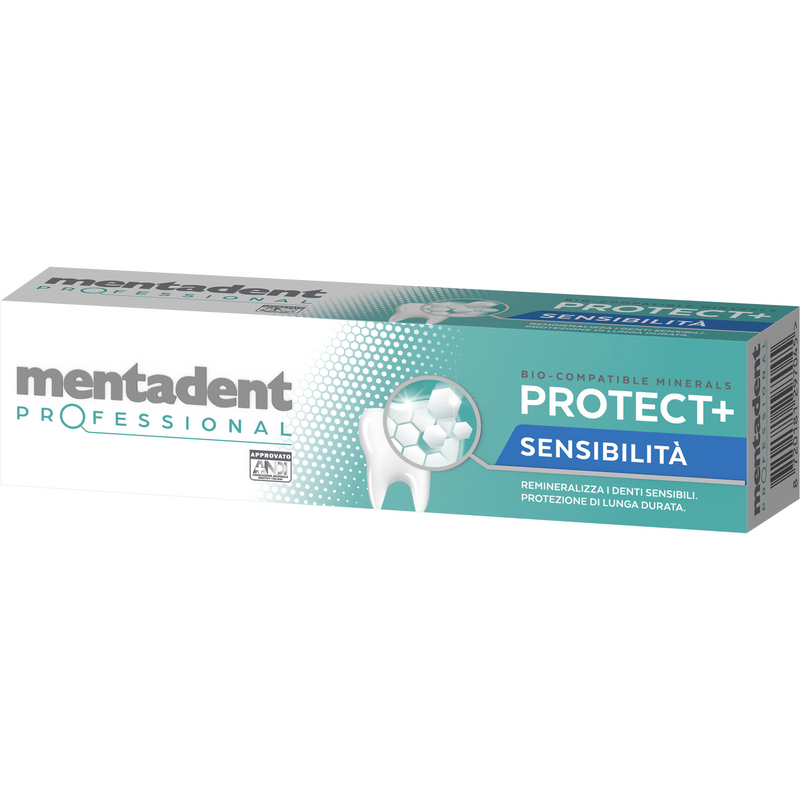 Mentadent Professional Protect+ Sensibilità Dentifricio Denti Sensibili 75 ml