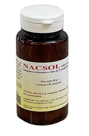 Herboplanet Nacsol Integratore Antiossidante 80 compresse