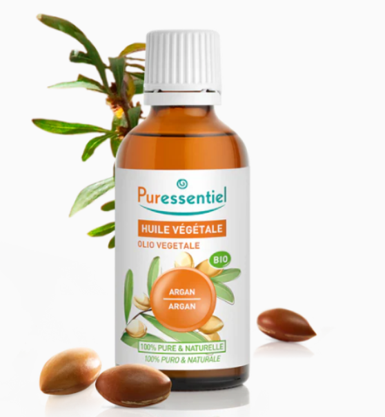 Puressentiel Olio Vegetale di Argan Bio 100% Puro e Naturale 50 ml