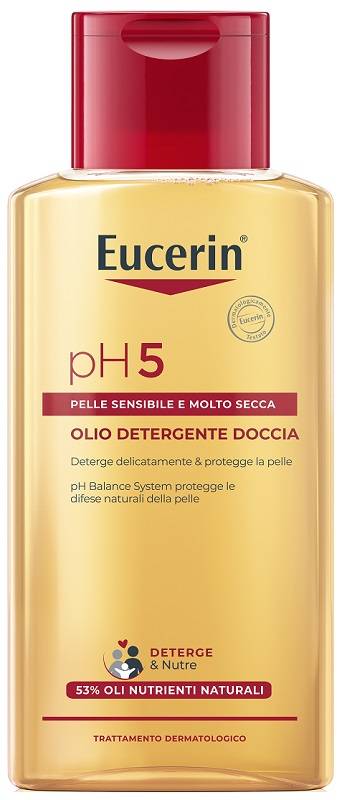 Eucerin PH5 Olio Detergente Doccia per Pelle Secca e Sensibile 200 ml