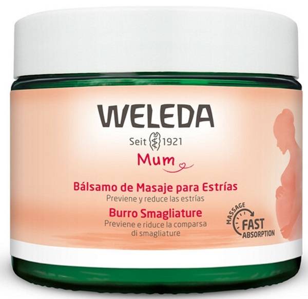 Weleda Burro Smagliature in Gravidanza 150 ml