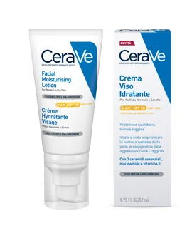 CeraVe Crema Viso Idratante e Leggera SPF50 50ml