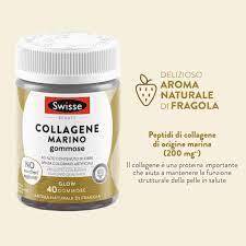 Swisse Collagene Marino Integratore per la Bellezza della Pelle 40 gommose