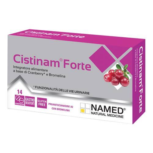 Named Cistinam Forte Integratore per il Benessere delle Vie Urinarie 14 compresse