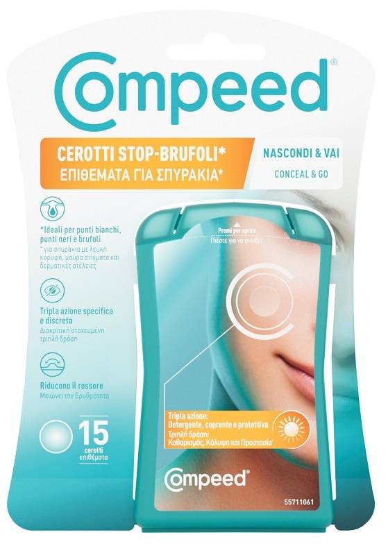 Compeed Stop Brufoli Cerotti 15 Pezzi