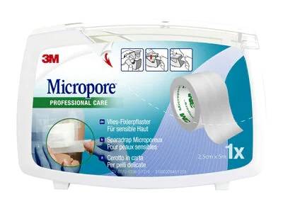 3M Micropore Cerotto ipoallergenico 5 m X 25 mm